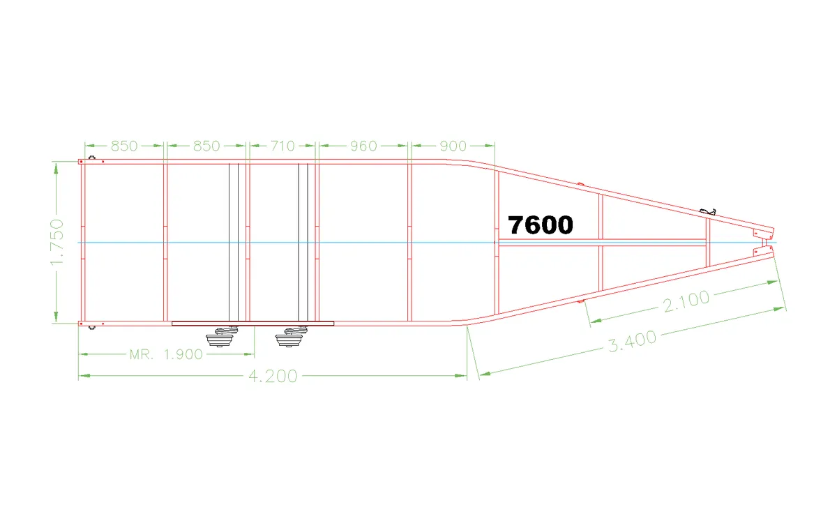 Harbeck Apex AM 3000 – 7,60 m