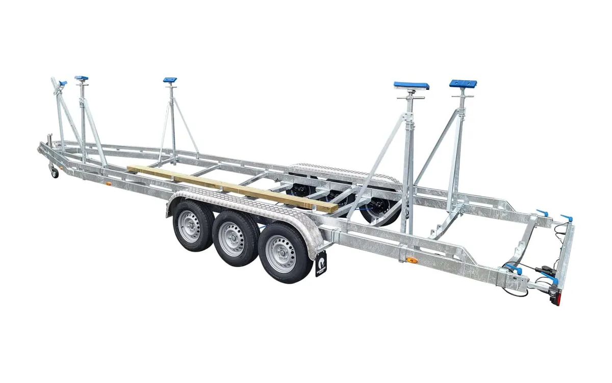 Vlemmix Zeilboottrailer 10 m 3x1500 kg
