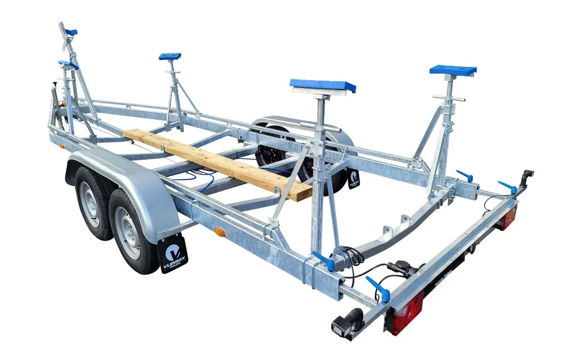 Vlemmix Zeilboottrailer 7 m 2x1500 kg