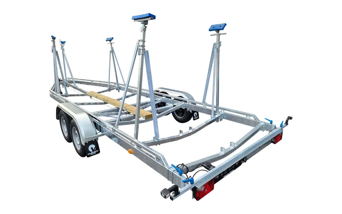 Vlemmix Zeilboottrailer 8,4 m 2x1500 kg