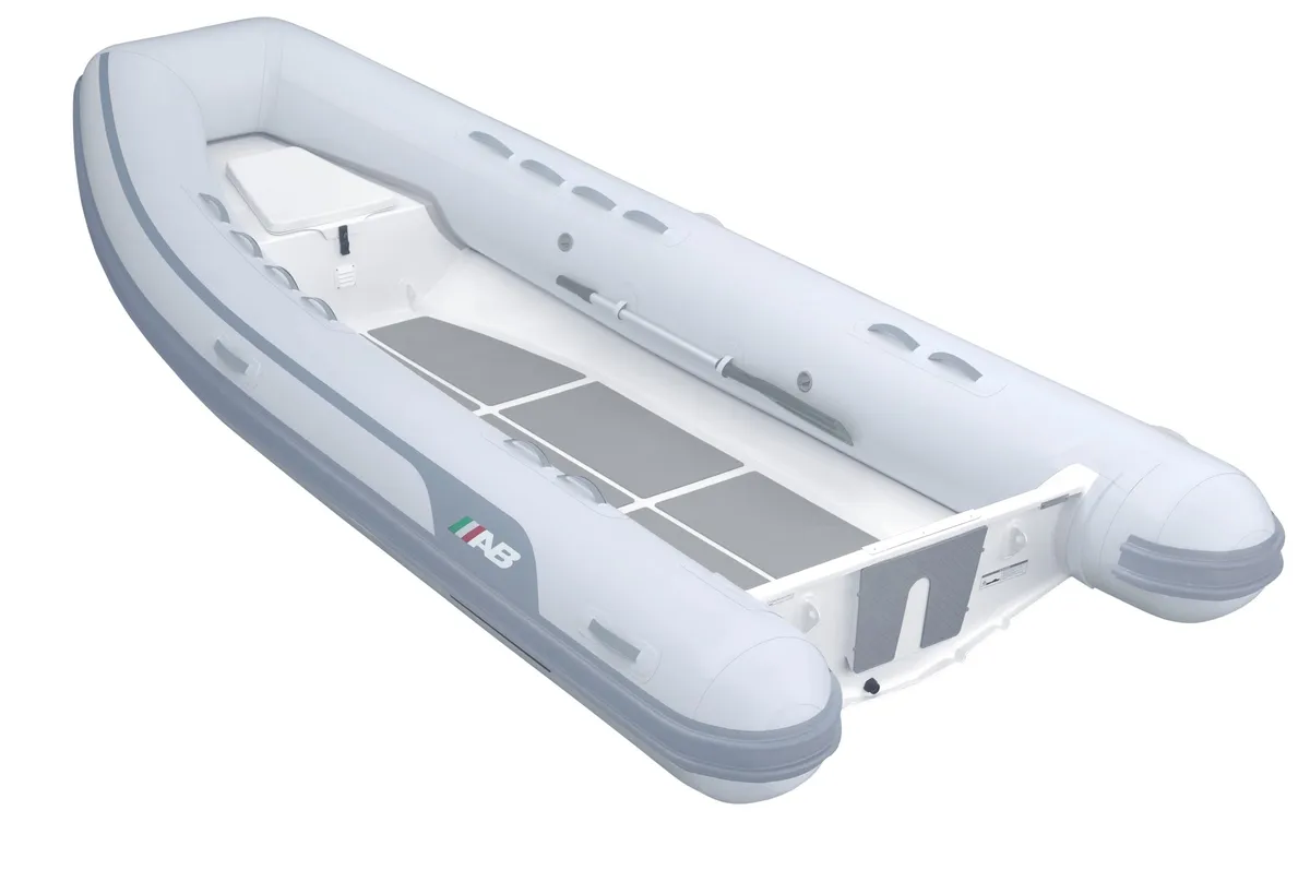 AB Inflatables Lammina 15 AL: Inflatable boat with a white hull