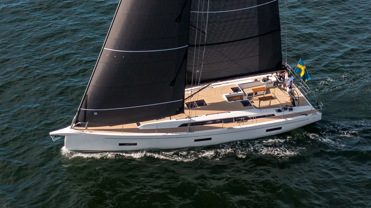 Arcona Yachts 50: Sailing boat at sea