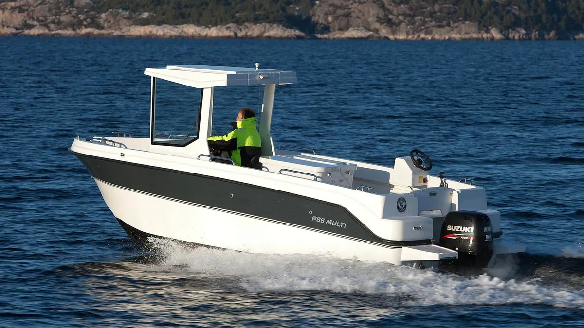 Askeladden P66 Multi: Bootsfahrt auf dem Meer