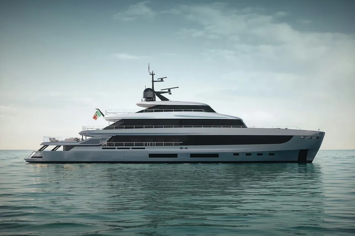 Azimut Grande 44M: Außenansicht des Bootes