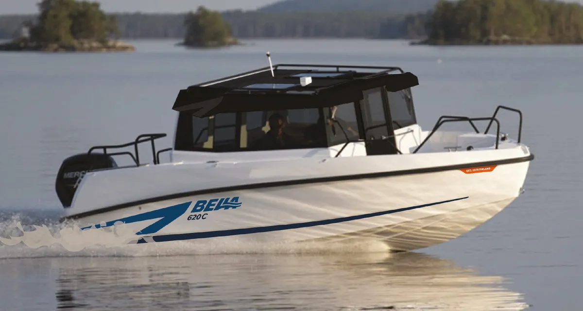 Bella Boats 620 C: Bootsfahrt auf dem Wasser