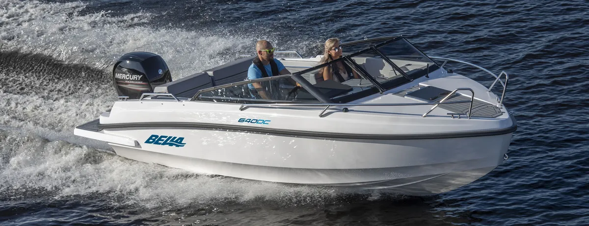 Bella Boats 640 DC: Bootsfahrt auf dem Wasser