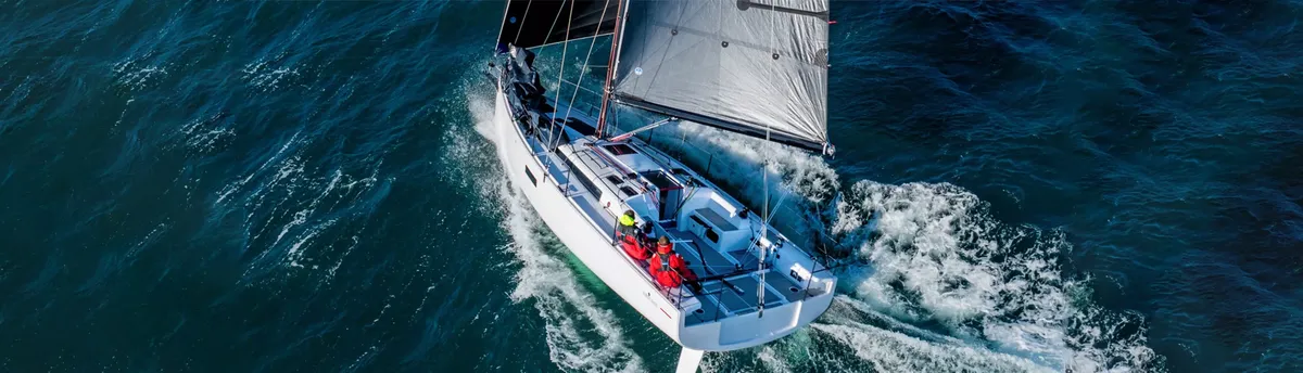 Beneteau First 36 SE: Segelboot auf See