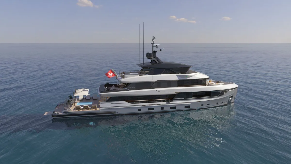 Bering Yachts B130: Yachtfahrt auf dem Meer