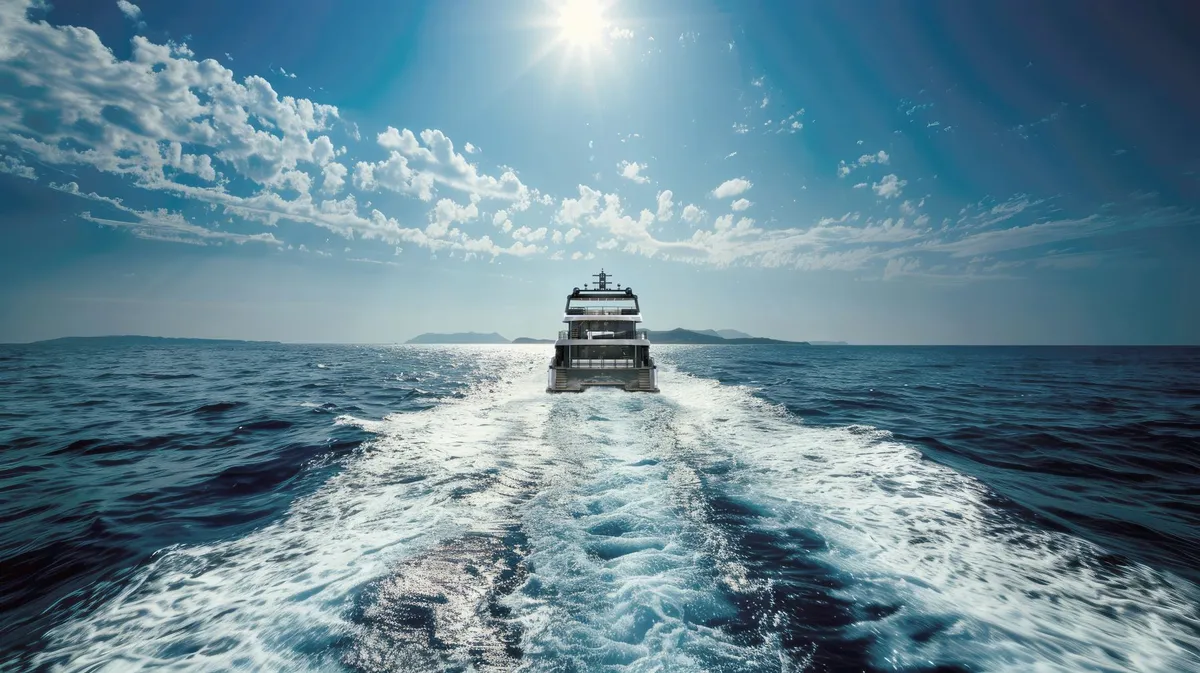 Bering Yachts BC80: Yachtfahrt auf dem Meer