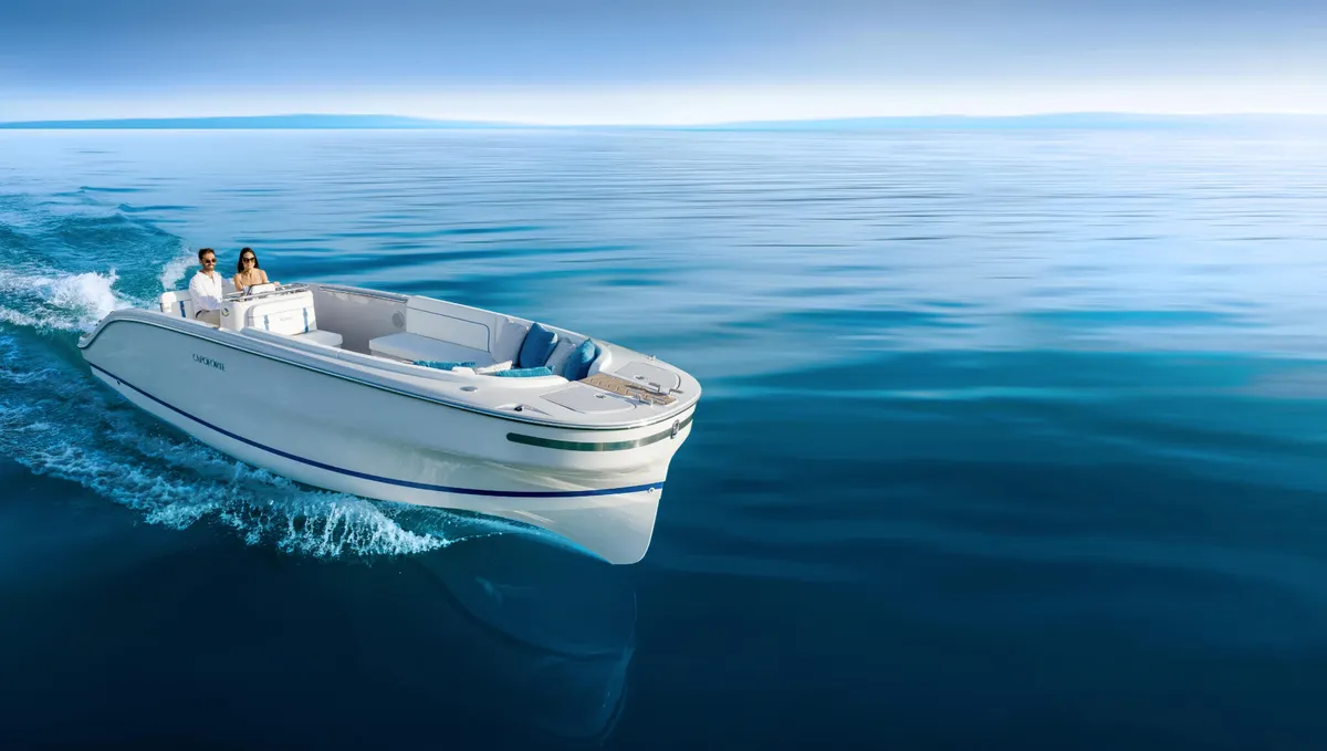 Capoforte Boats SQ240i: Boat cruising at sea