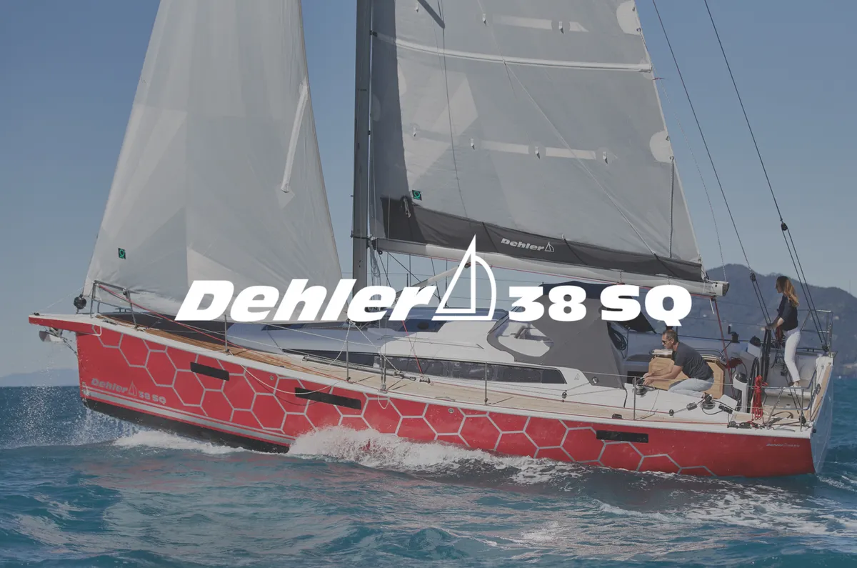 Dehler 38SQ: Segelboot auf dem Meer