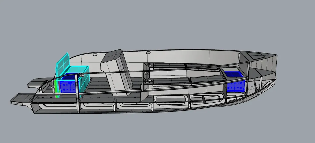 Futuro Boats ZX 20 E: 3D model boat design