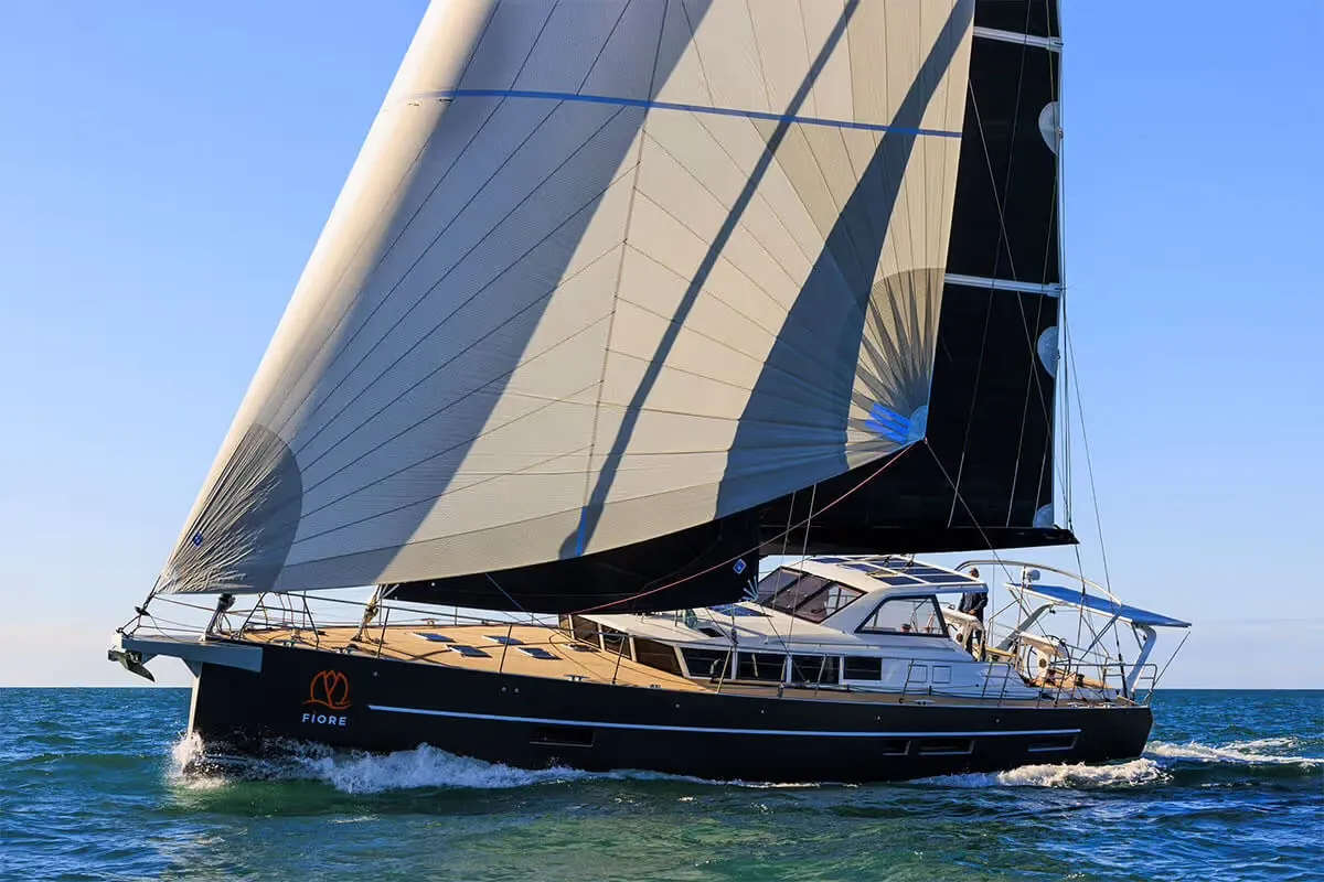 Garcia Exploration 60: Seitenansicht beim Segeln