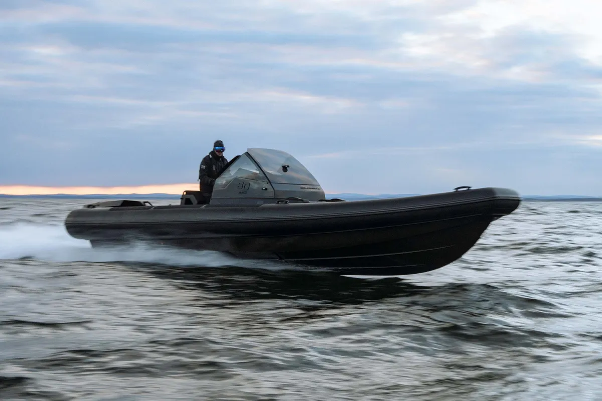 Goldfish 30 Sport: Vue latérale en navigation