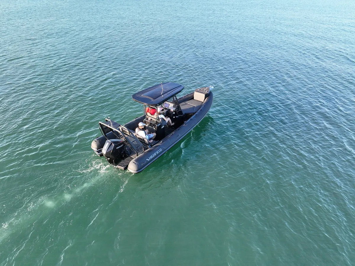 Highfield Boats Sport 700: Eine Fahrt mit dem Schlauchboot auf dem Meer