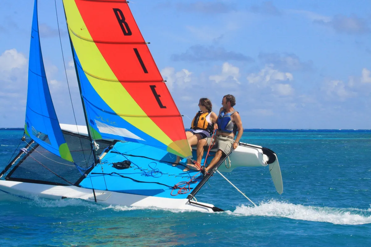 Hobie Getaway: Cruising at sea