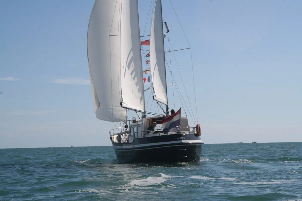 Jachtwerf Oost Oostvaarder 1200 MS: Sailing boat at sea