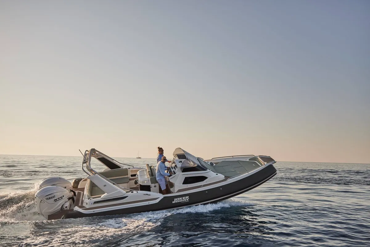 Joker Boat Clubman 32: Bootsfahrt auf dem Meer