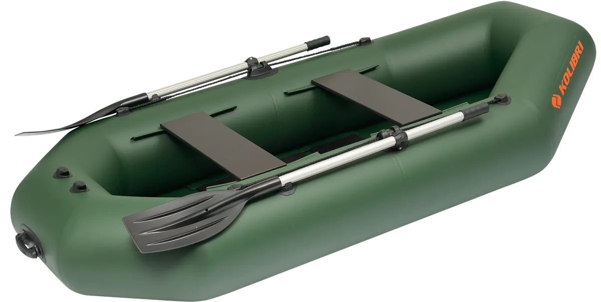 Kolibri K-260TS: Schlauchboot mit Paddel und Sitzen