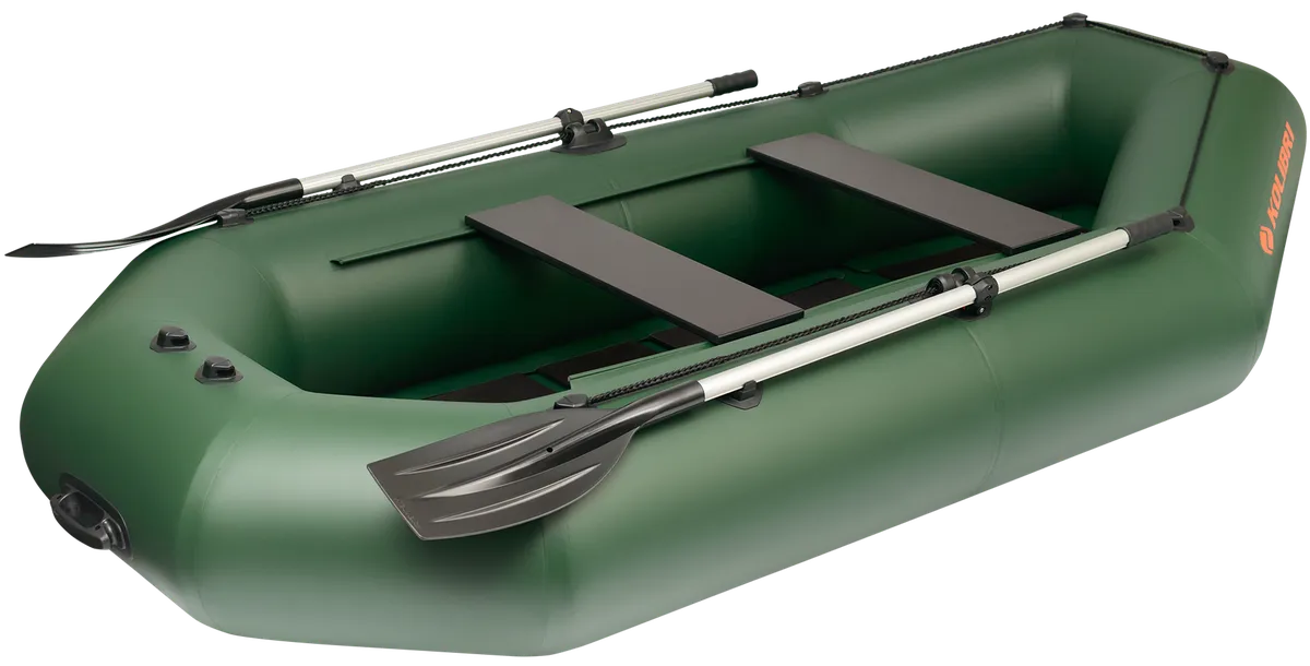 Kolibri K-300CTS: Inflatable boat with paddle and seating benches