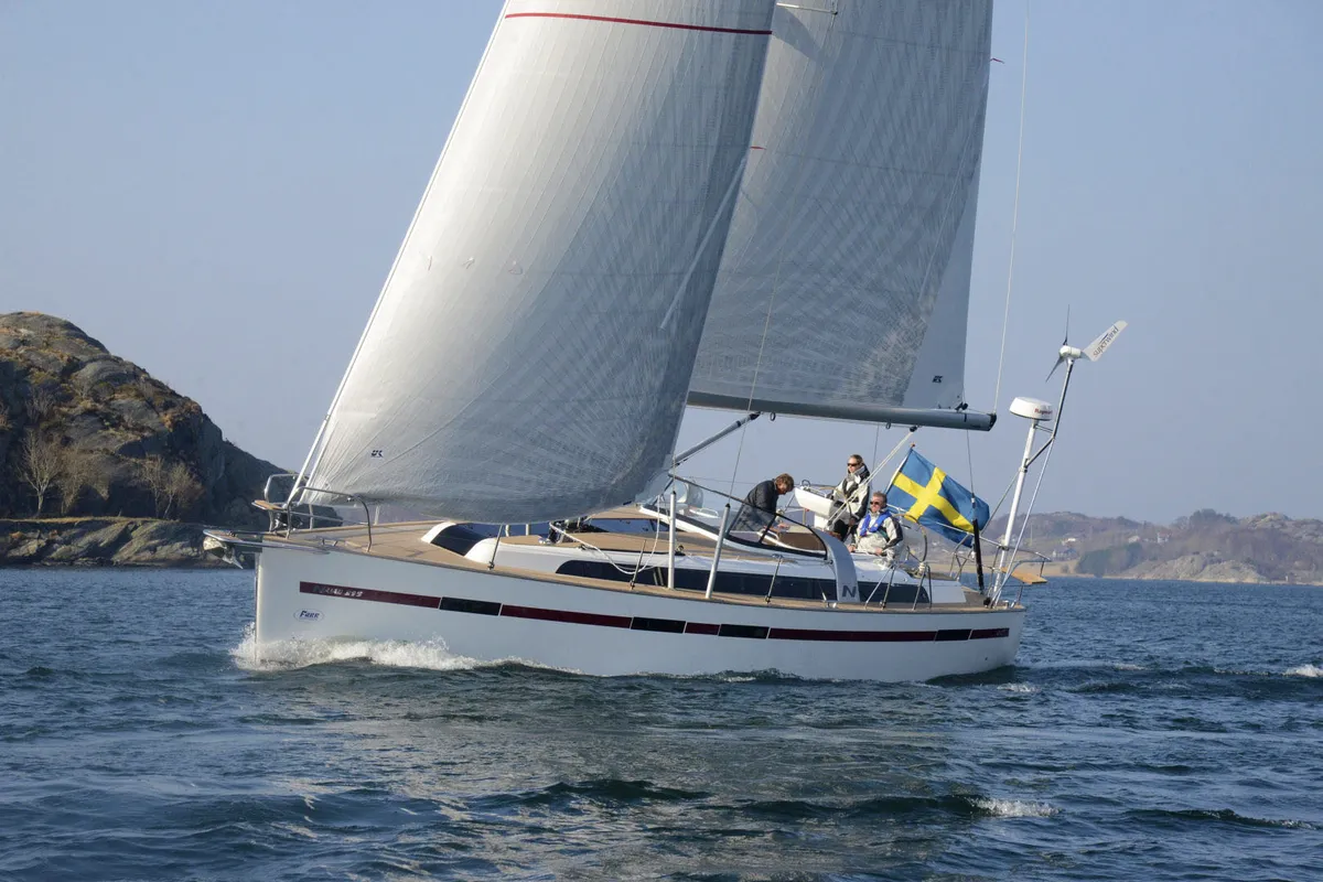 Najad N395 AC: Segeln