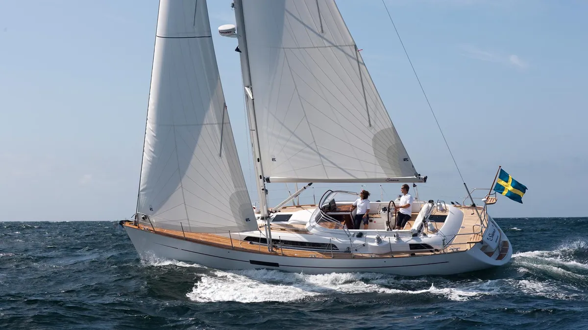 Najad N410 CC: Segeln