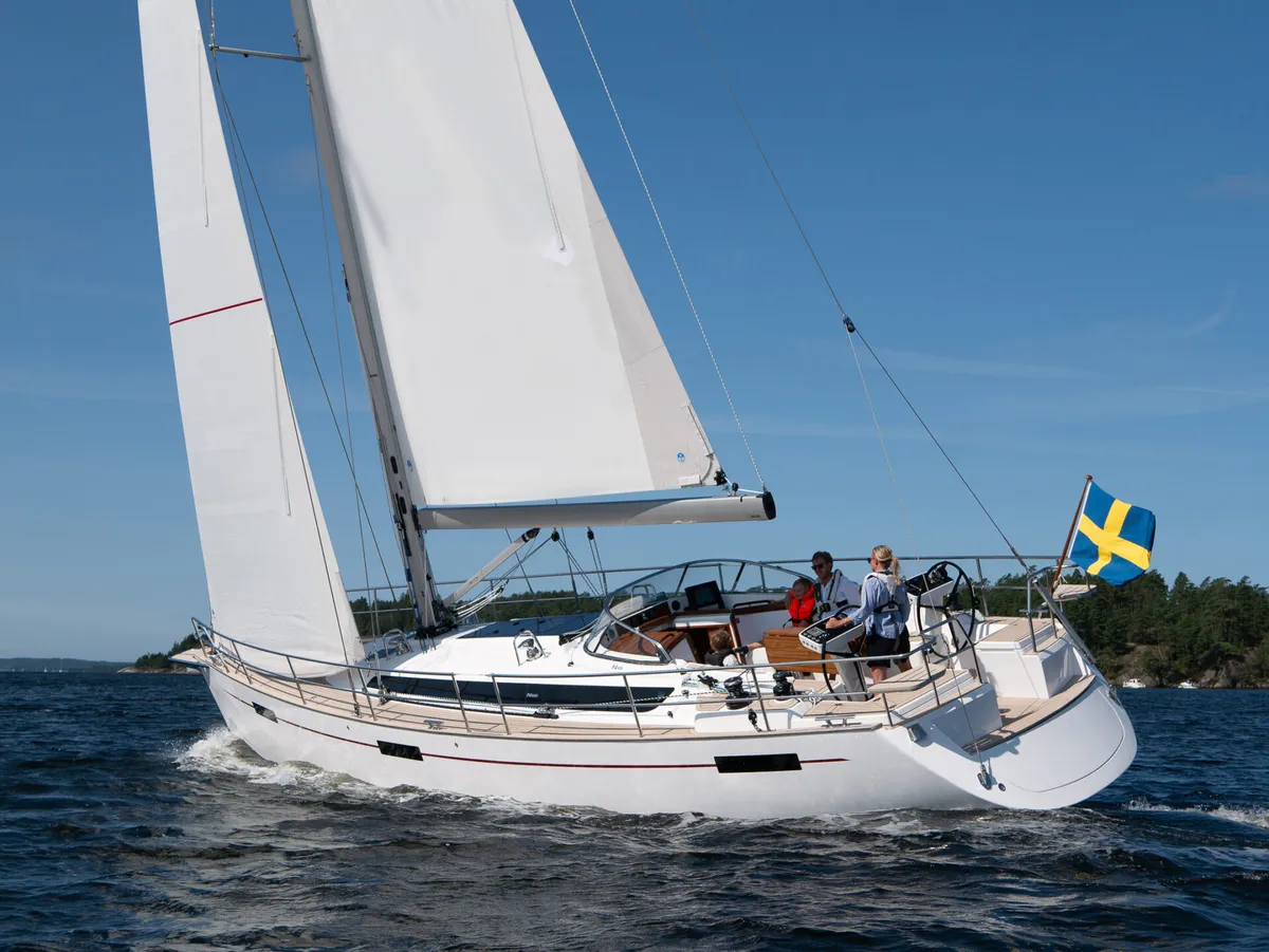 Najad N451 AC: Segeln