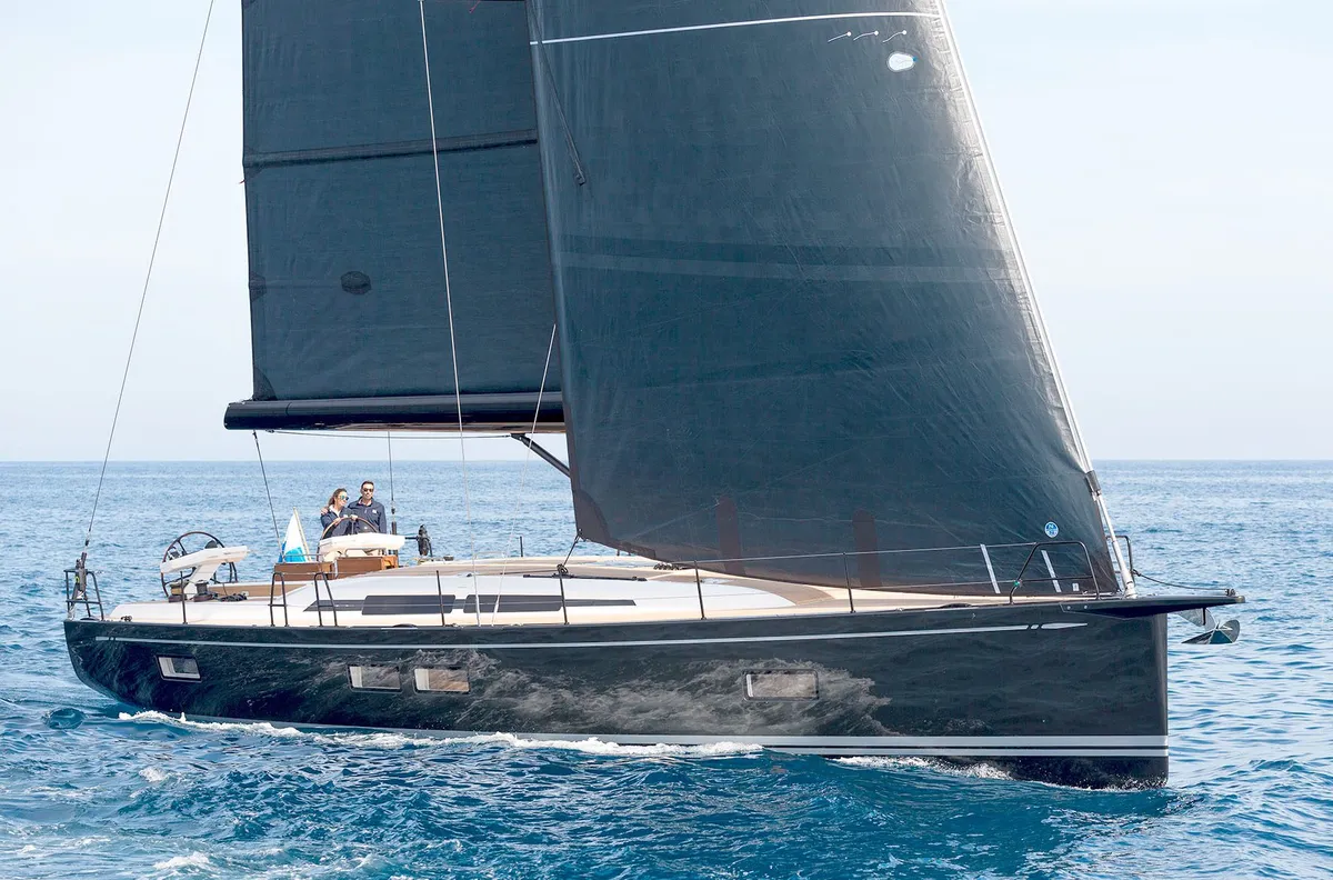 Nautor Swan Swan 58: Sailing boat at sea