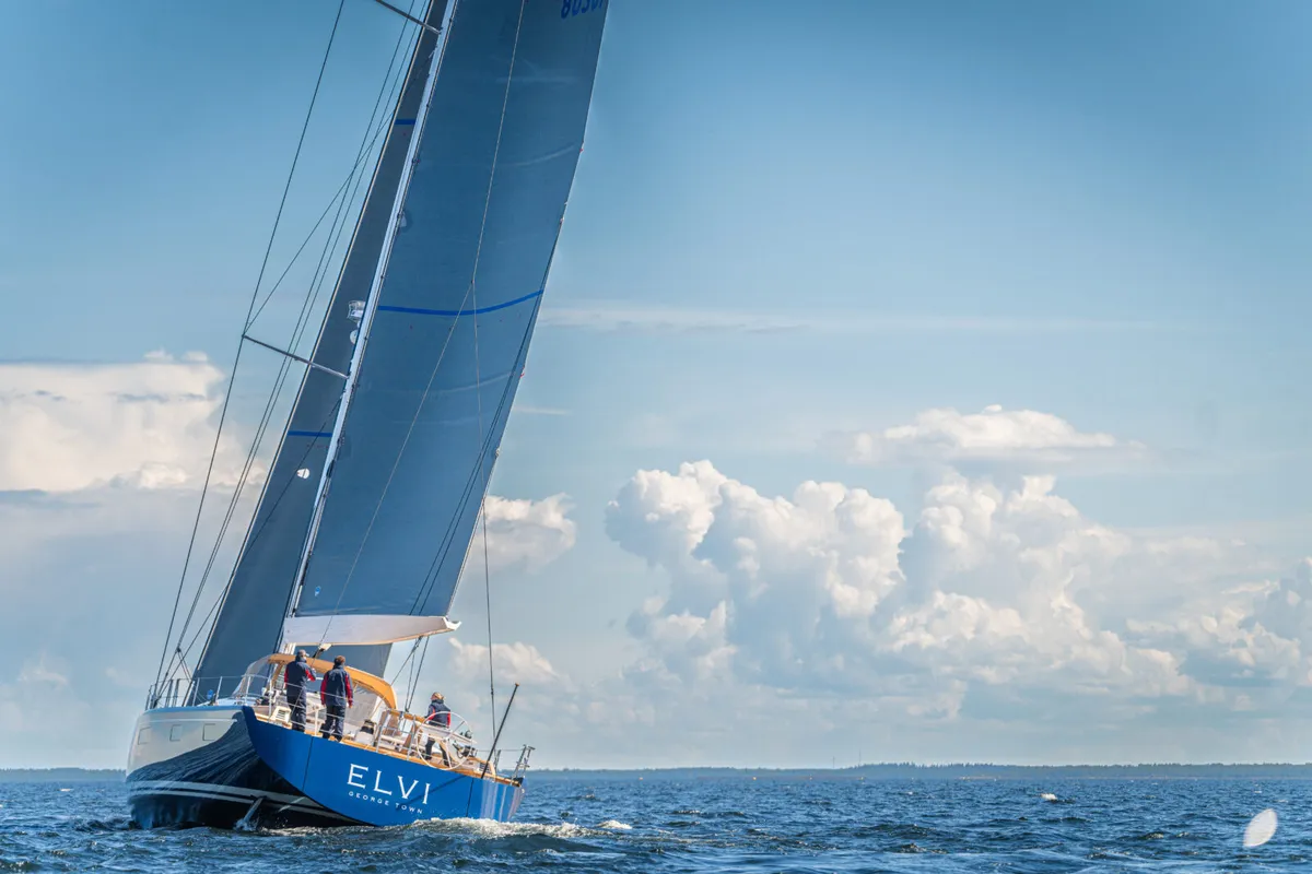 Nautor Swan Swan 80: Segelboot auf See