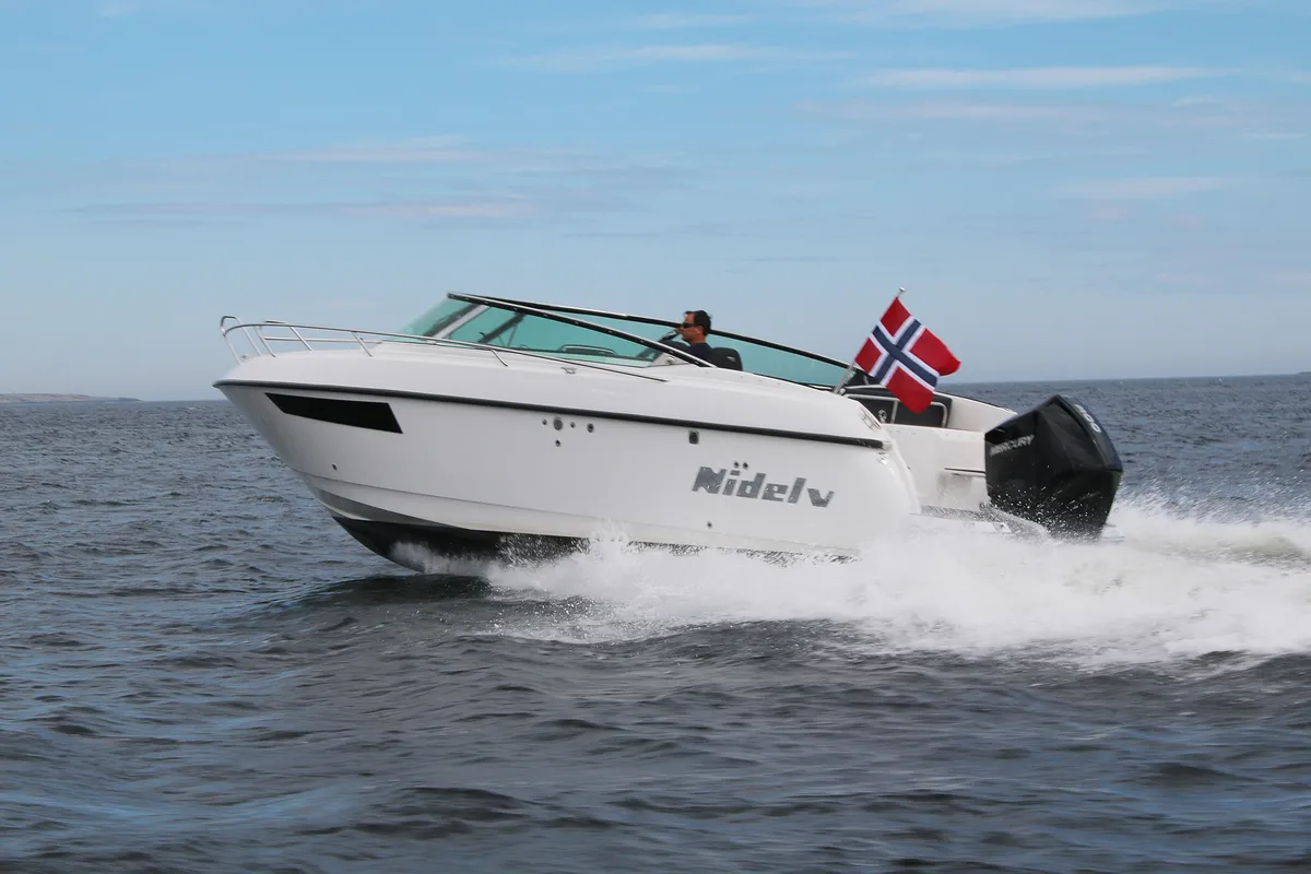 Nidelv Batbyggeri 820W: Bootsfahrt auf dem Meer