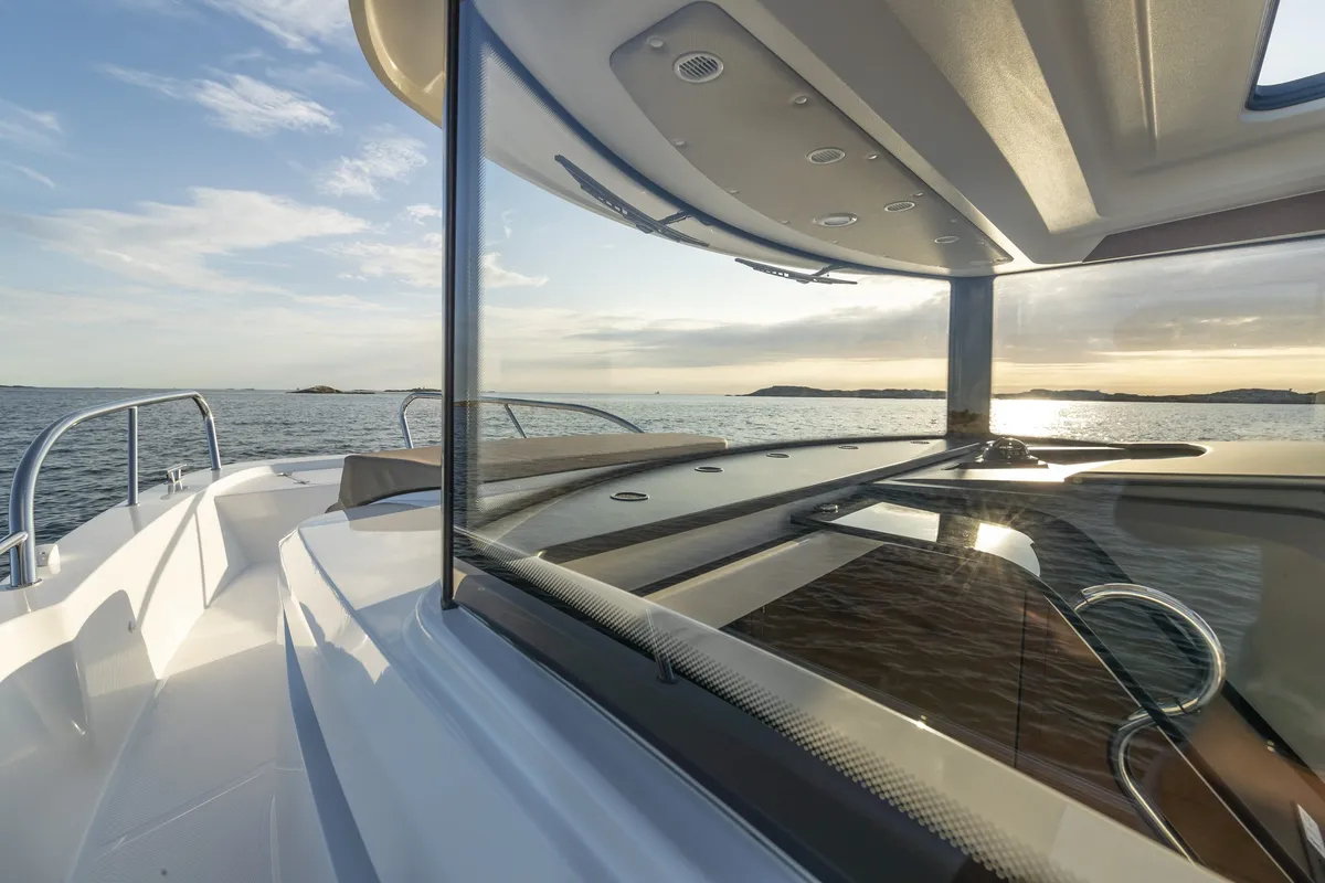Nimbus Boats C9: Meerblick vom Deck aus