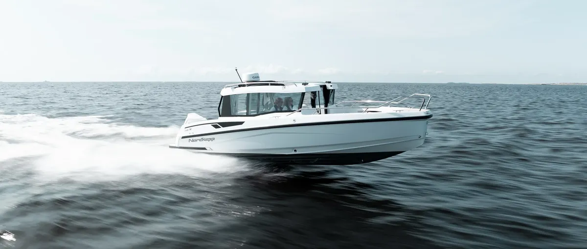 Nordkapp Boats Coupe 780: Bootsfahrt auf dem Meer