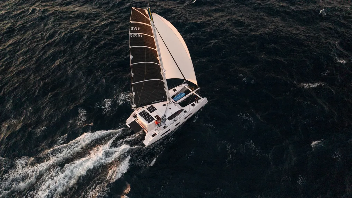 Outremer Catamarans 52: Katamaransegeln auf dem Meer