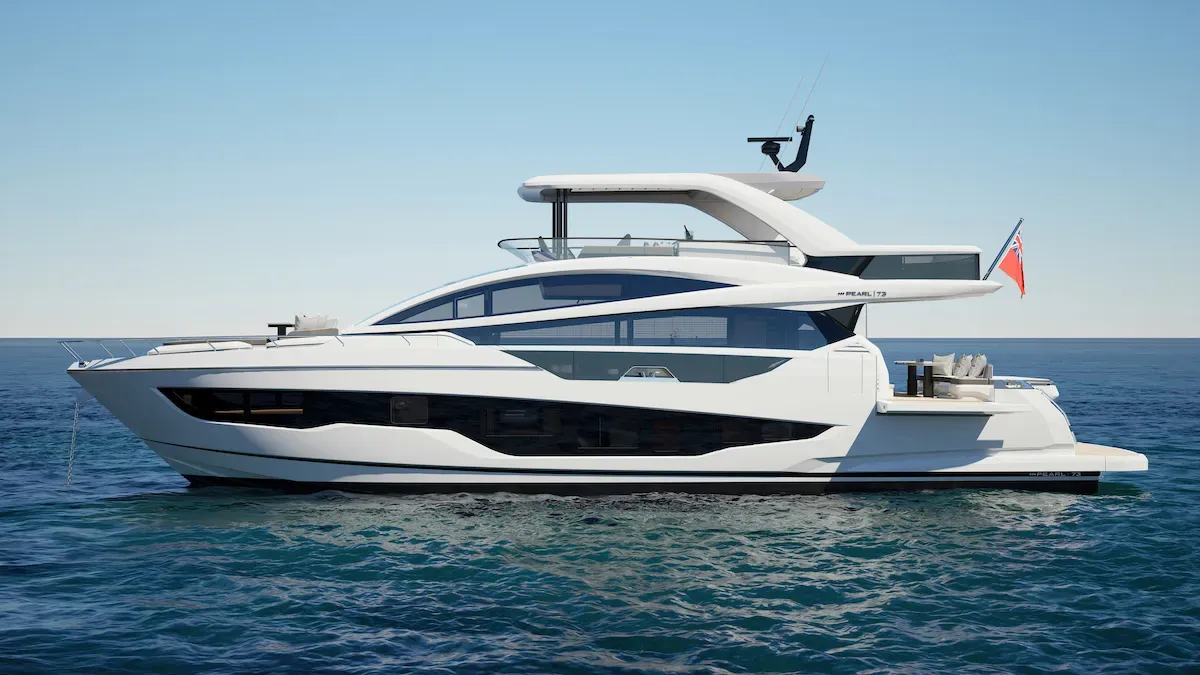 Pearl Yachts Pearl 73: Seitenansicht auf See