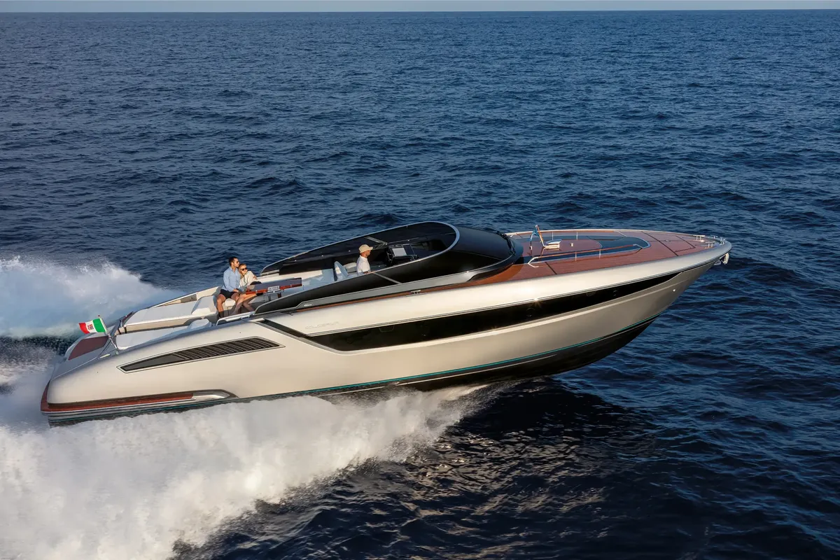 Riva Dolceriva: Schnellbootfahrt auf dem Meer