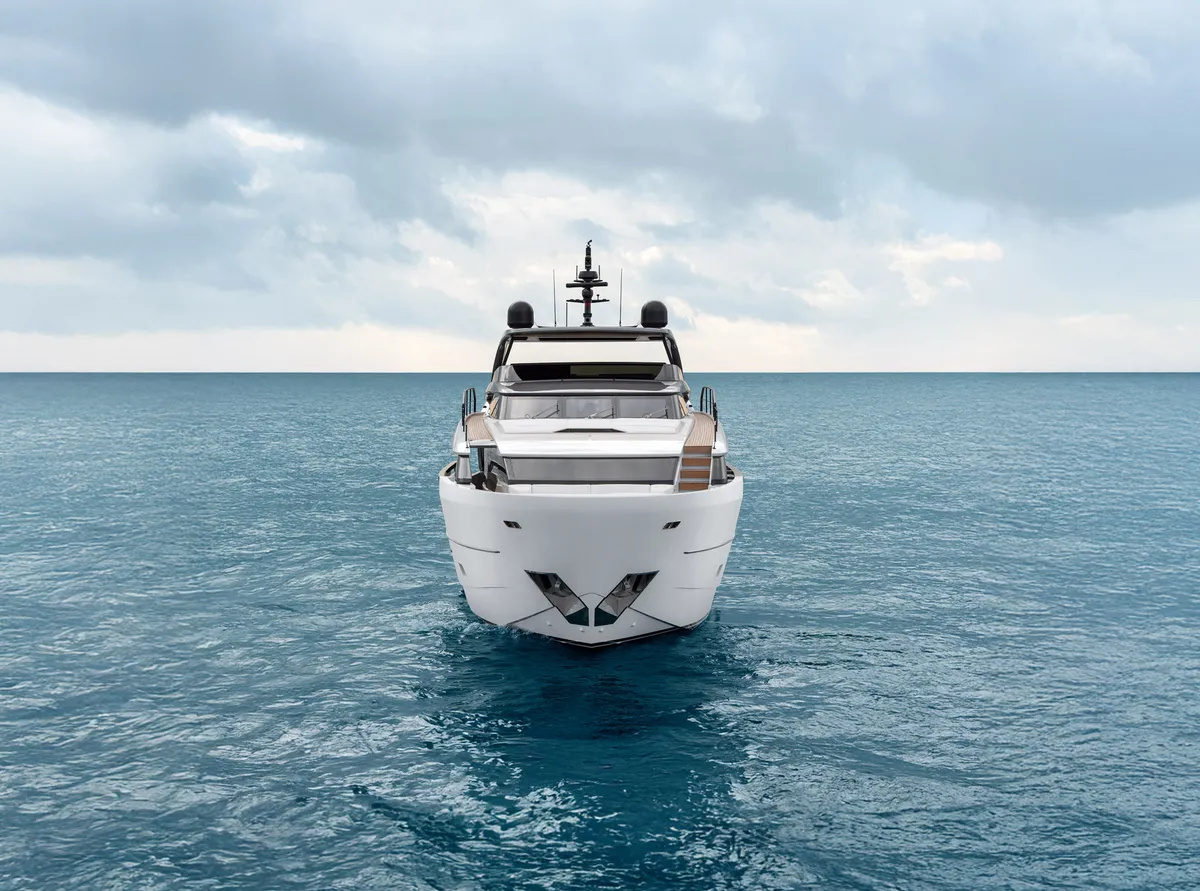 Sanlorenzo SL96A: Yachtfahrt auf dem Meer