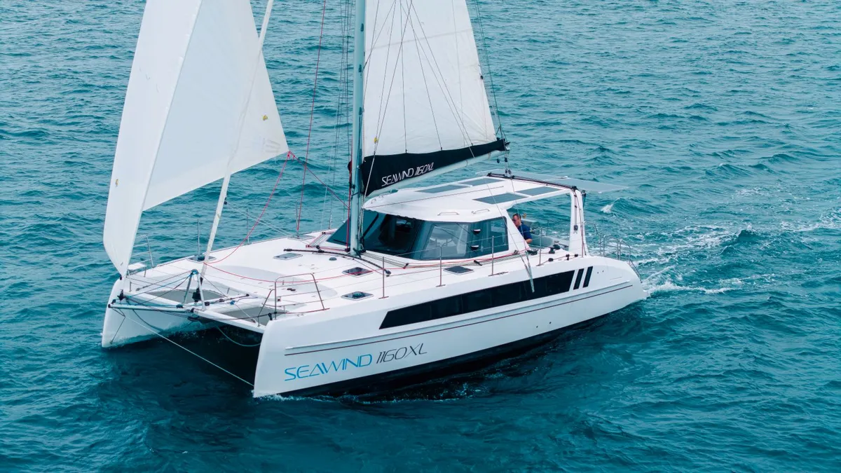 Seawind Catamarans 1160XL: Sailing boat at sea
