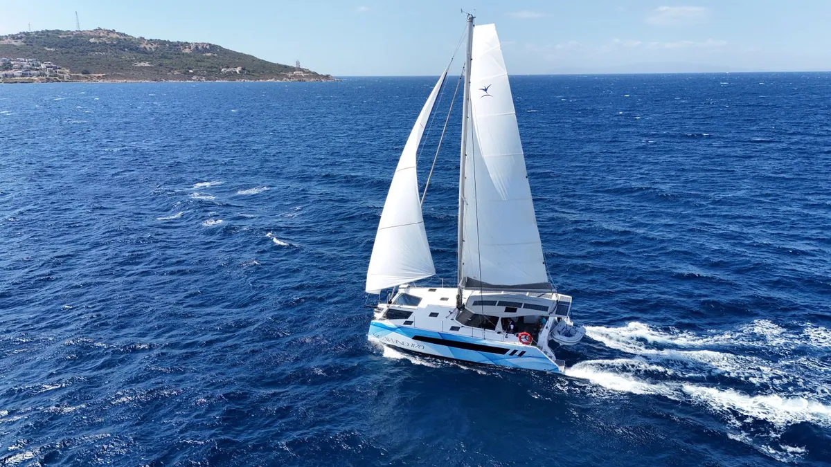 Seawind Catamarans 1170: Katamaransegeln auf dem Meer