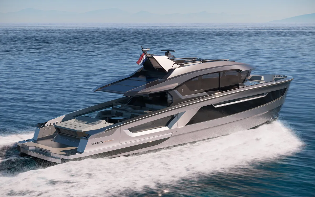 Stratos Yacht Dutch Built 75: Bootsfahrt auf dem Meer