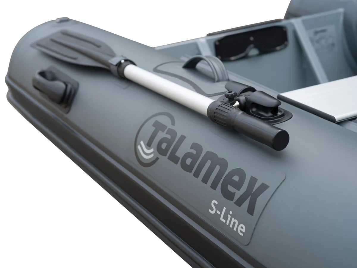 Talamex S-Line 270: Inflatable boat with paddle and logo